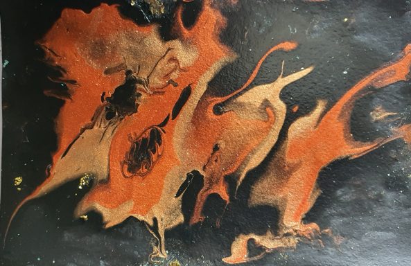 First flames